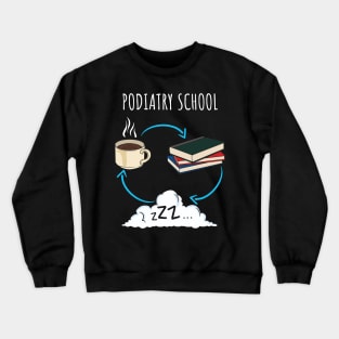 Podiatry School Future Podiatrist Gift Crewneck Sweatshirt